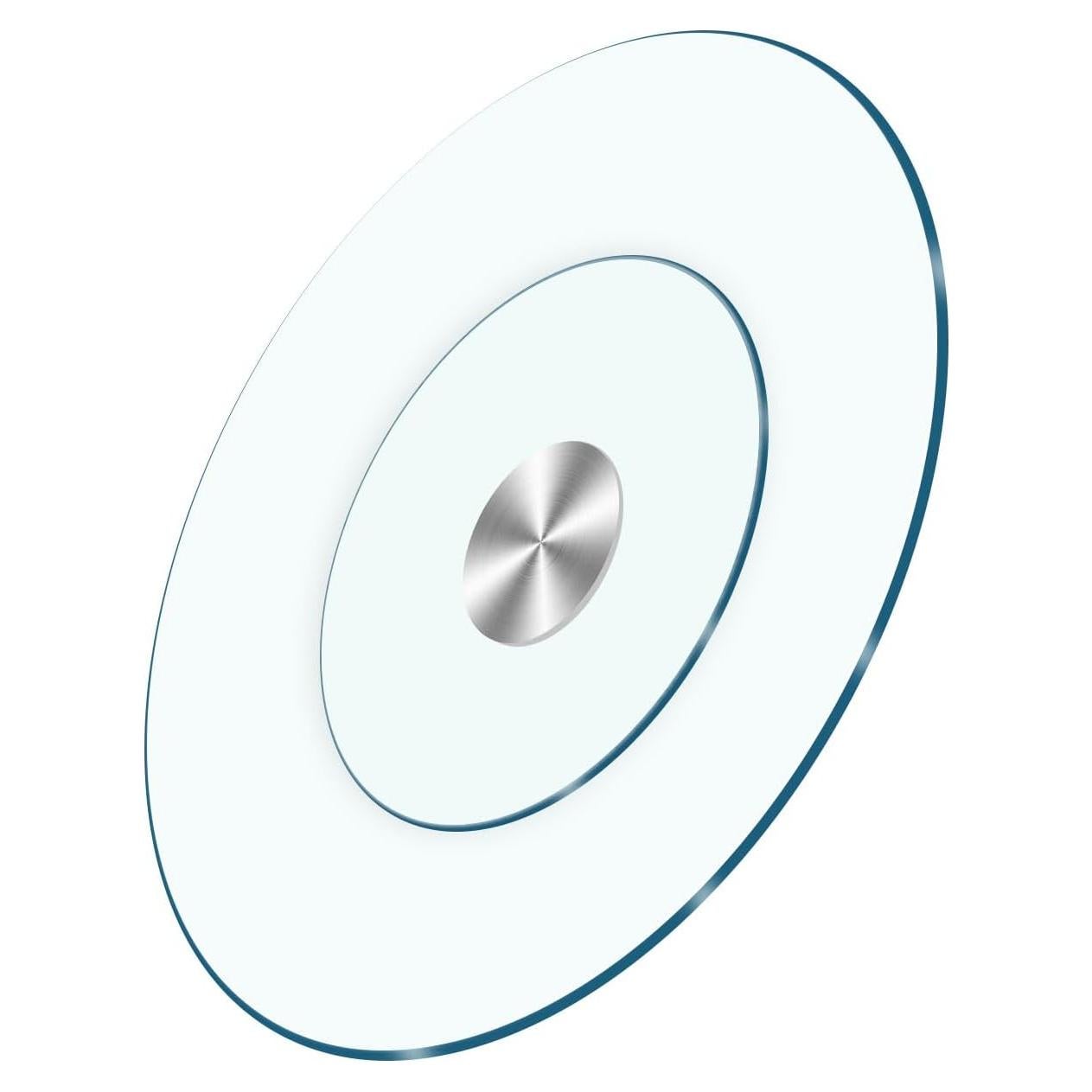 Plato Giratorio de Vidrio Templado SZG 91.4 cm Antivuelco