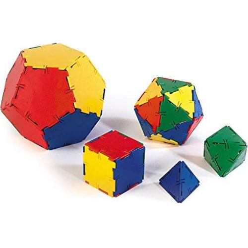 Juego de Construcción Educativo Polydron Kids - 50 Piezas 3D