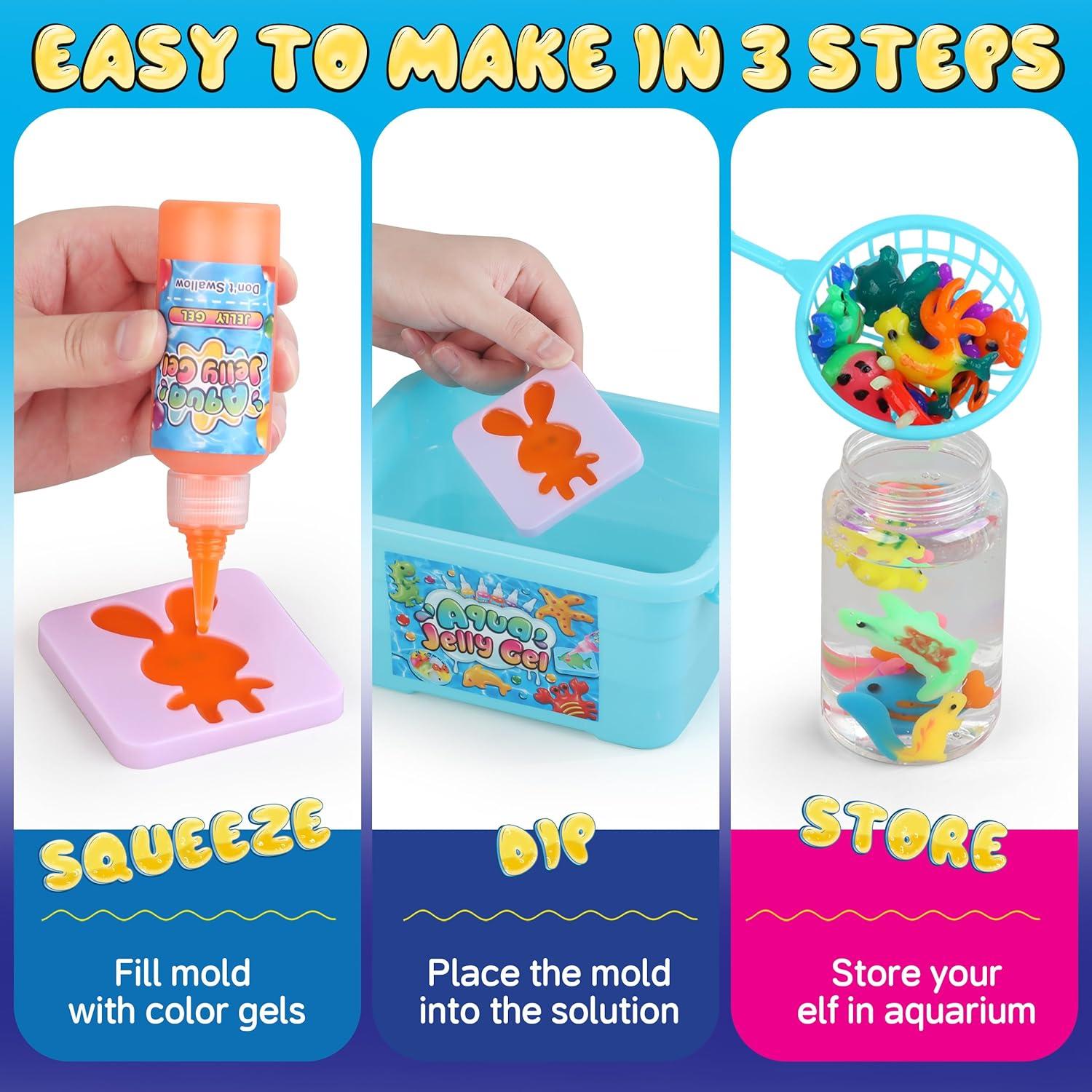 Kit de Juguetes de Gel de Agua Mágico Wookidel 10PCS