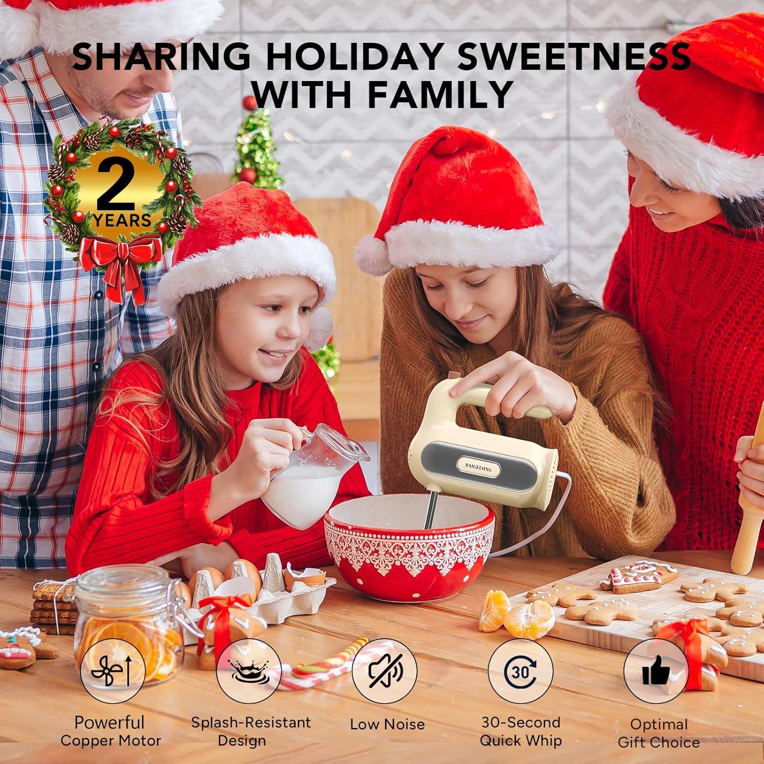 Batidora Eléctrica de Mano CX-6607 5 Velocidades 0.77 kg