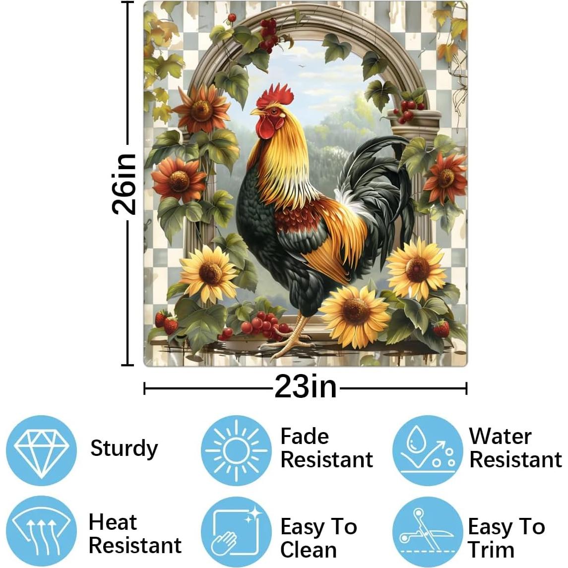 Cubierta Magnética para Lavavajillas o Refrigerador oooJHooo 58.42x66.04 cm