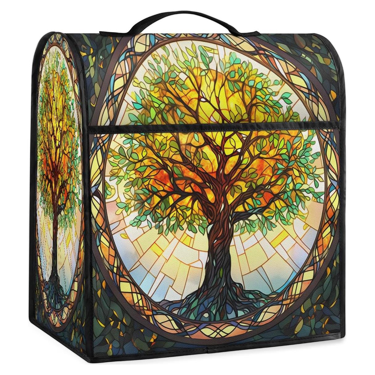 Cubierta para Batidora Kitchen Aid 6-8 Cuartos Vintage Amarillo