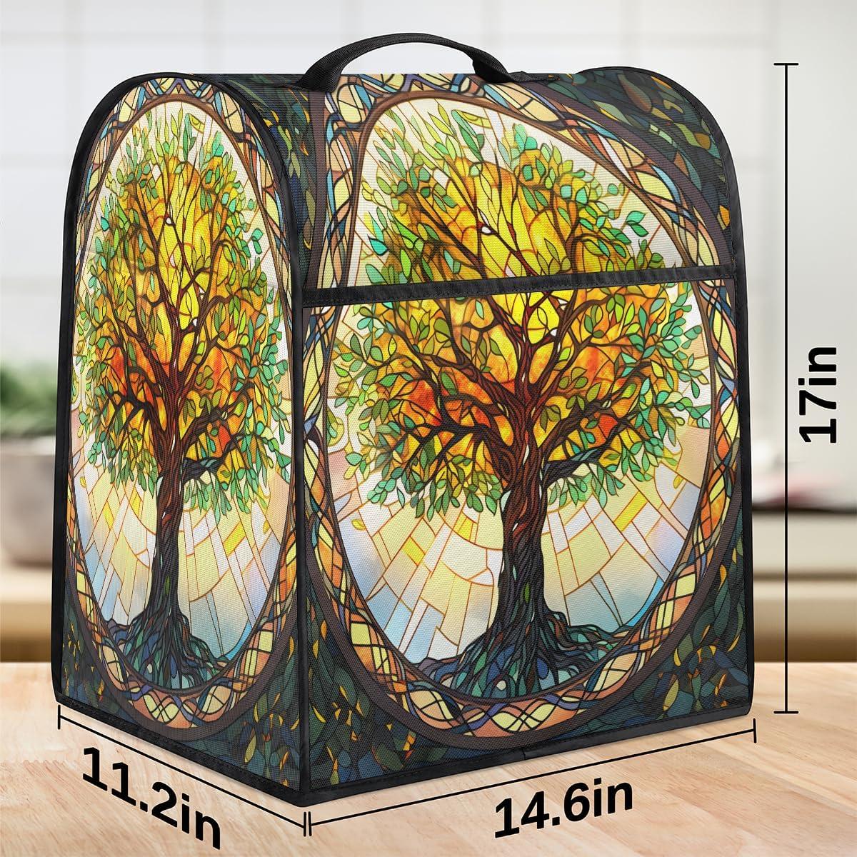 Cubierta para Batidora Kitchen Aid 6-8 Cuartos Vintage Amarillo