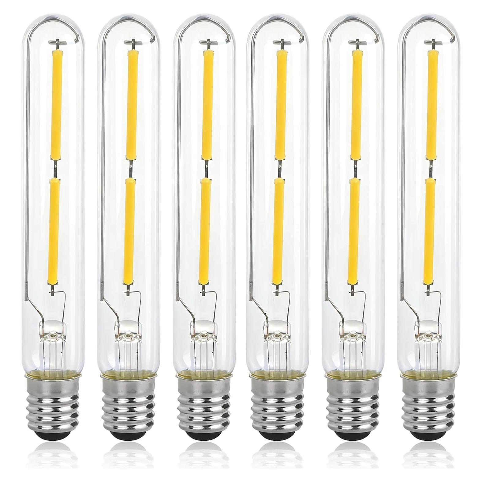 Bombilla LED E17 T6.5 Regulable 4W 2700K Vintage 400 Lúmenes