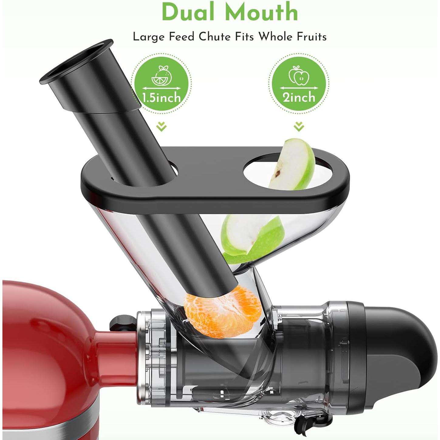 Exprimidor Lento Cofun para Mezclador KitchenAid 2306 Doble Boca