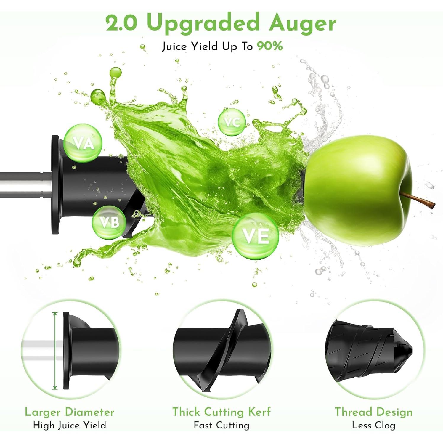 Exprimidor Lento Cofun para Mezclador KitchenAid 2306 Doble Boca