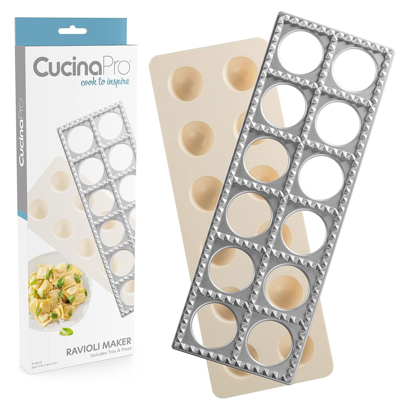 Máquina de Ravioles CucinaPro - Hace 12 Ravioles XL 4.4 cm