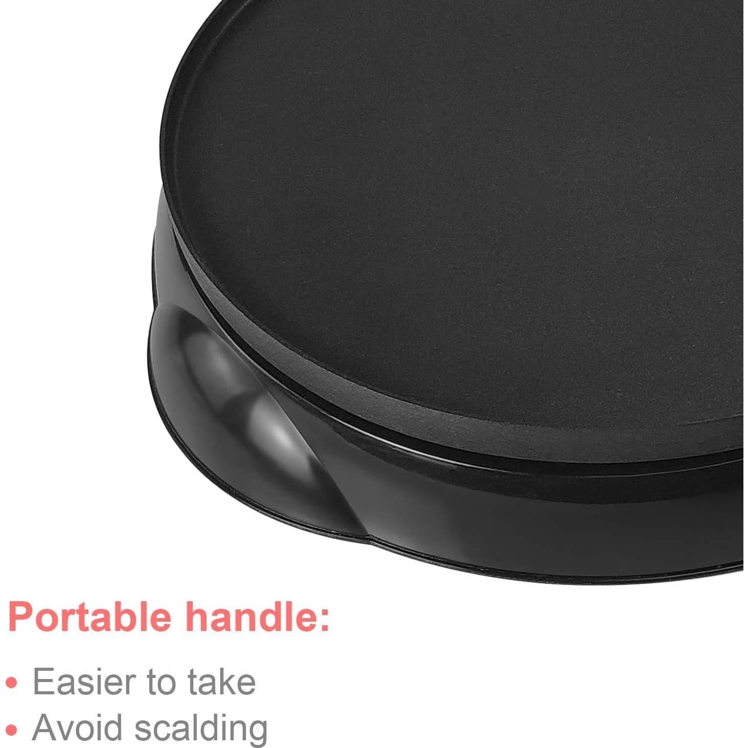 Horno de Crepas Eléctrico Health and Home 25.4 cm Antiadherente