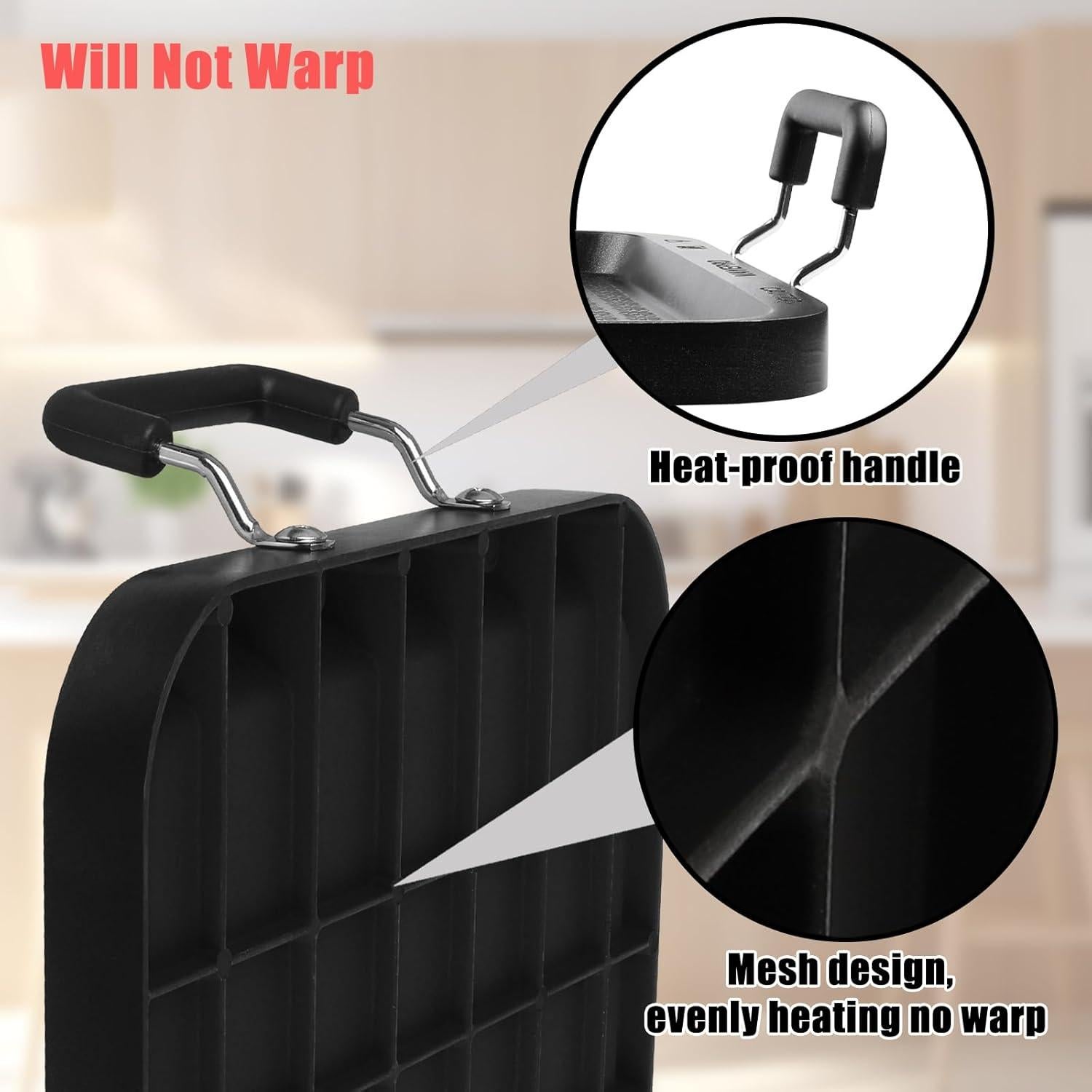 Sartén Antiadherente Vayepro 43.18 cm con Tapa de Vidrio