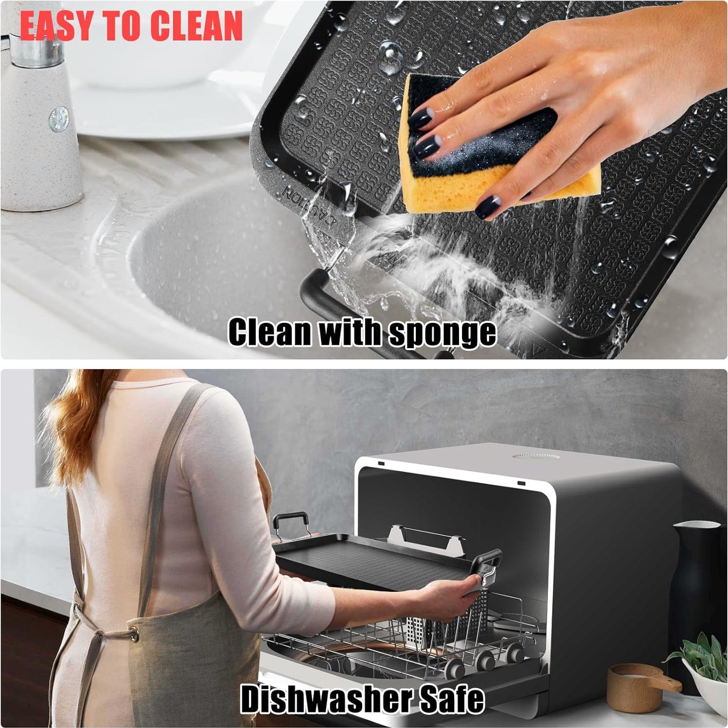 Sartén Antiadherente Vayepro 43.18 cm con Tapa de Vidrio