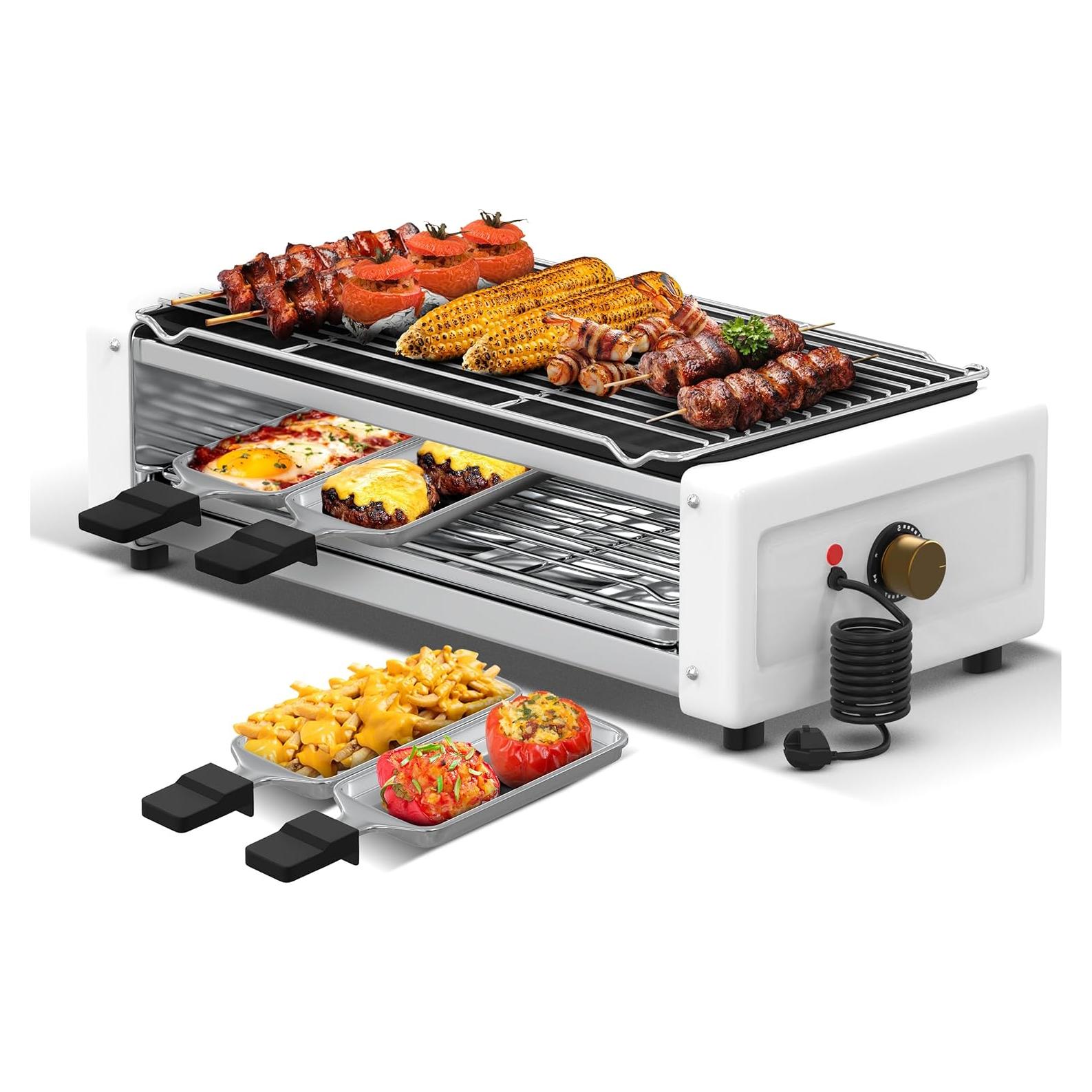 Parrilla Eléctrica Interior Sin Humo Corekit 1700W Antiadherente