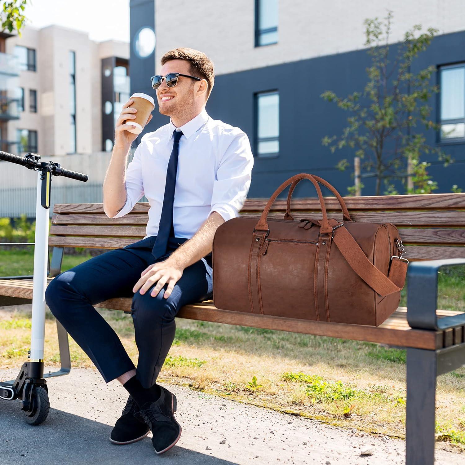 Bolsa de Viaje Duffle Grande Seyfocnia Impermeable 50.8x25.4x27.2cm