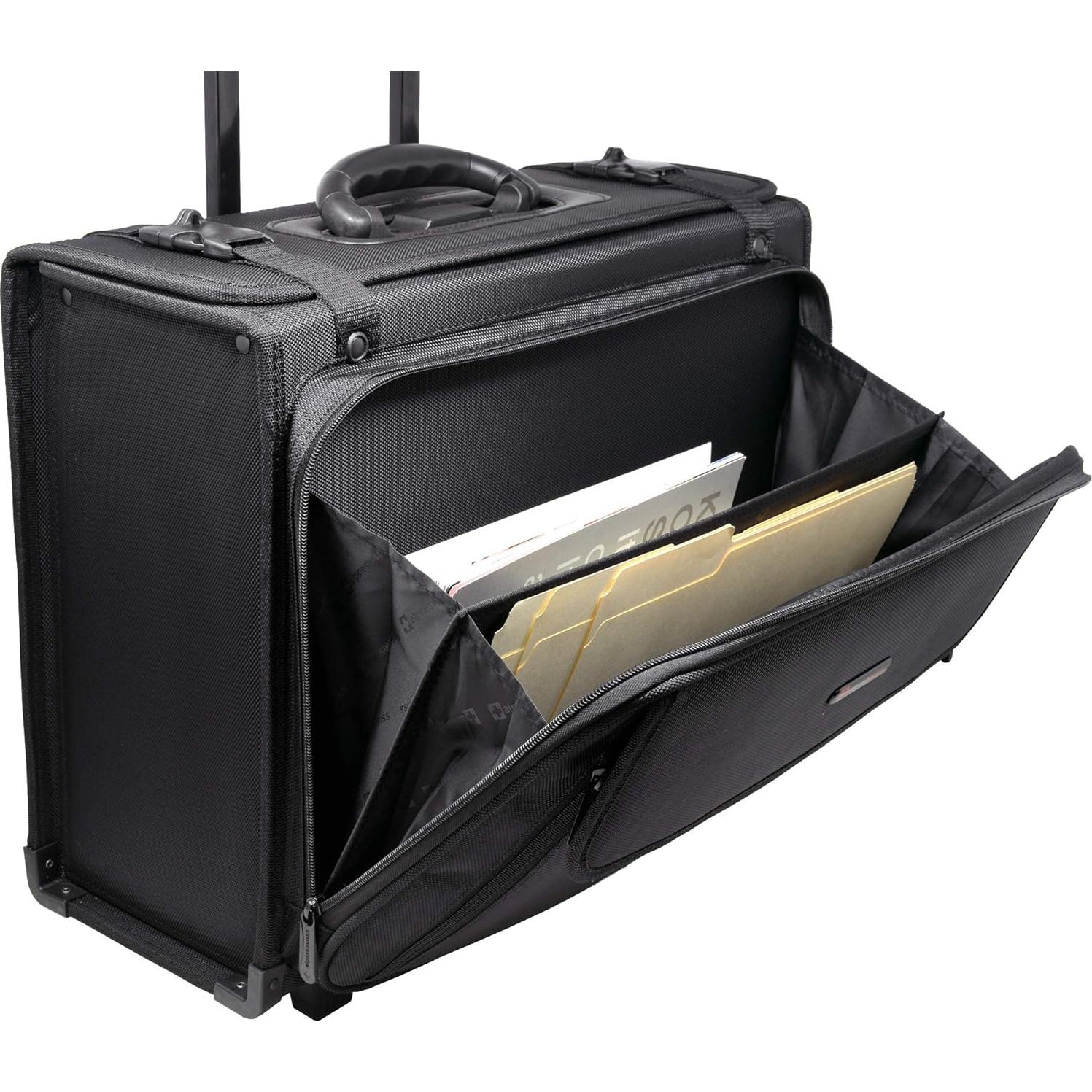 Maletín Rodante Alpine Swiss para Laptop - Tamaño Aprobado TSA