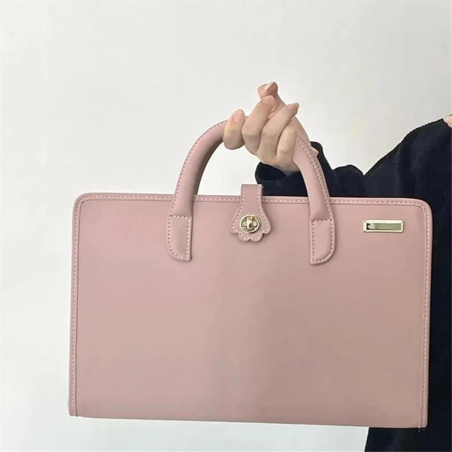 Funda para Laptop Icelary Rosa 35.56 cm con Asa y Disipación