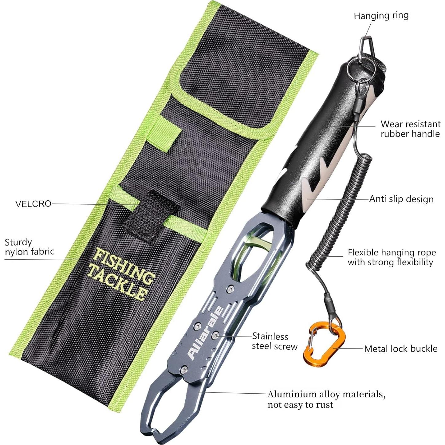 Agarrador de Labios de Pescado Aliarale 18 kg 360° Rotación