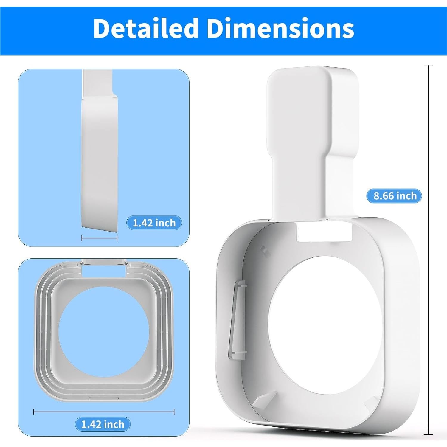 Soporte de Pared para Enrutador Eero 7 - SENLEG - 1 Paquete