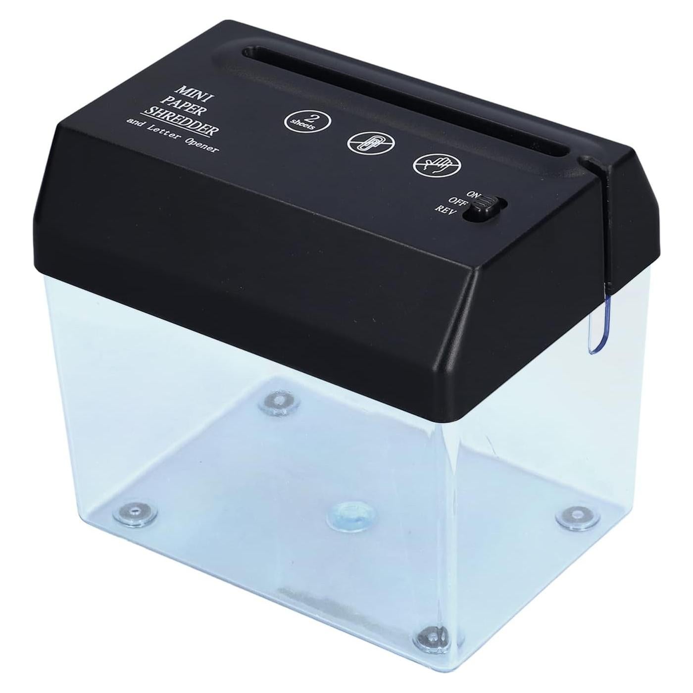 Mini Destructora de Papel Eléctrica SALALIS 0.68 kg Portátil