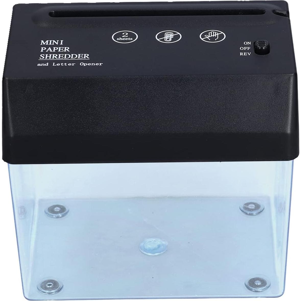 Mini Destructora de Papel Eléctrica SALALIS 0.68 kg Portátil