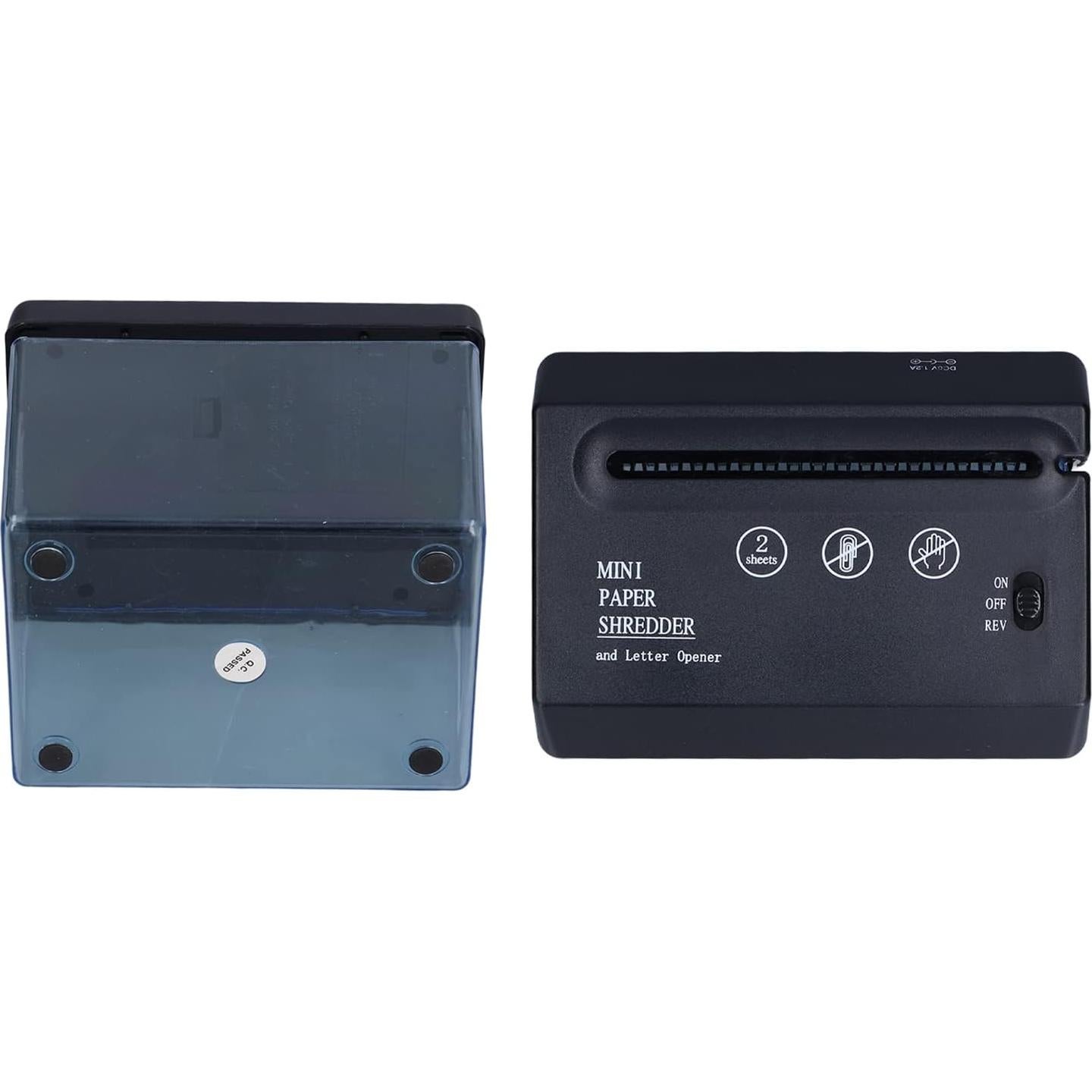 Mini Destructora de Papel Eléctrica SALALIS 0.68 kg Portátil