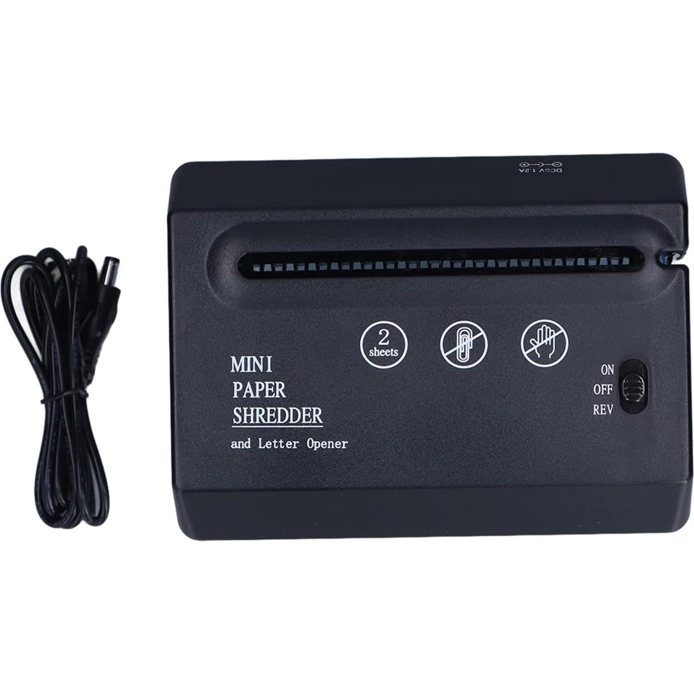 Mini Destructora de Papel Eléctrica SALALIS 0.68 kg Portátil