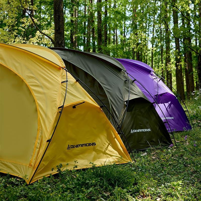 Tienda de Camping Olymmons T-16-GREEN 2 Personas Impermeable