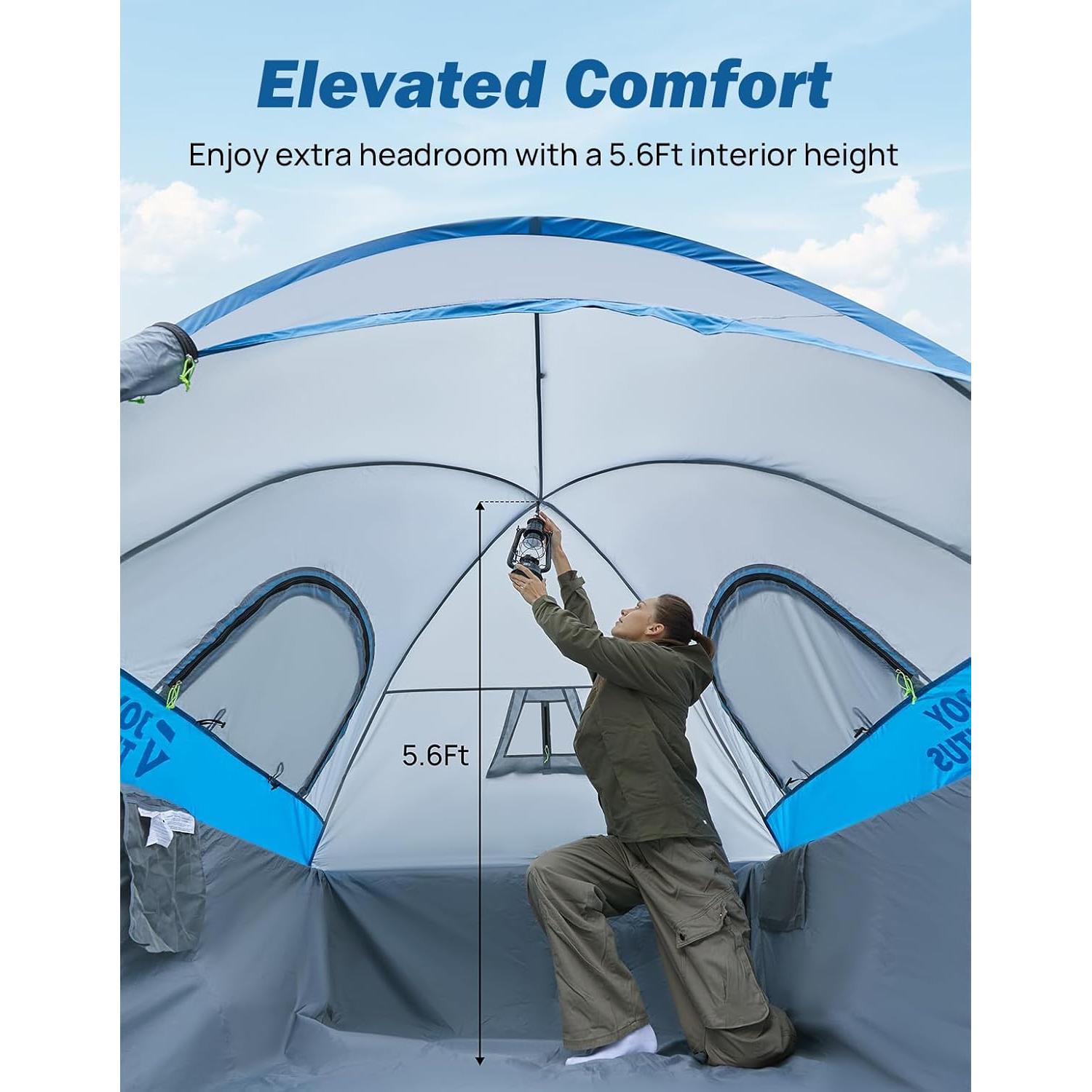 Tienda Portátil para Camioneta JOYTUTUS 6.0-6.3' Impermeable