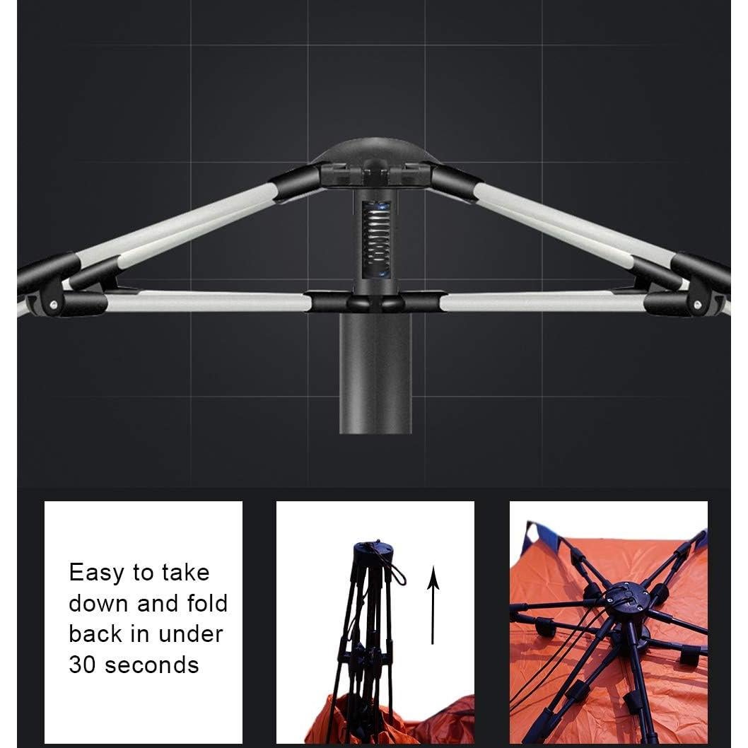 Carpa de Playa Oileus XL para 4 Personas - Instantánea Naranja