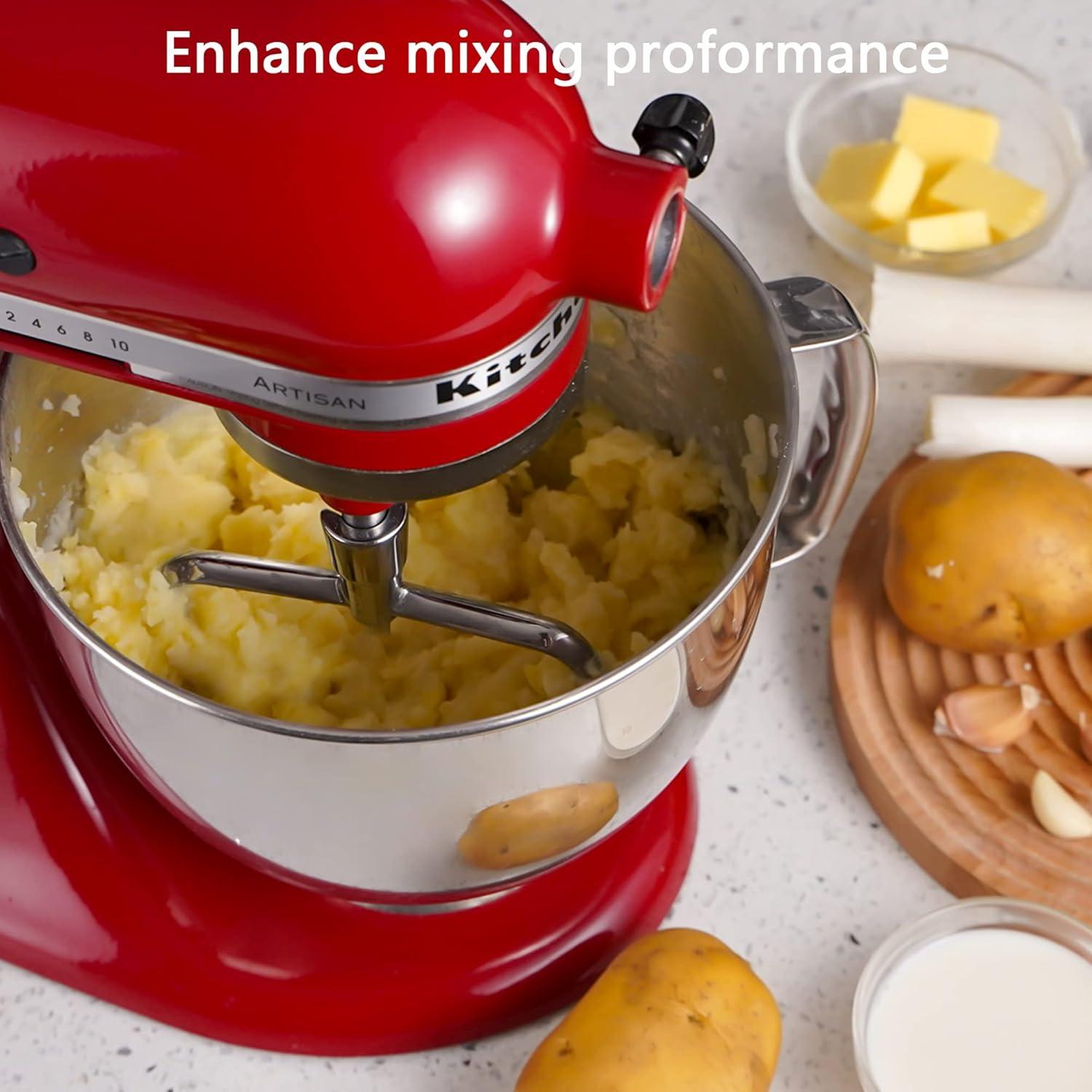 Paleta Batidora Kitchenaid 4.5-5 Qt Acero Inoxidable Apta Lavavajillas