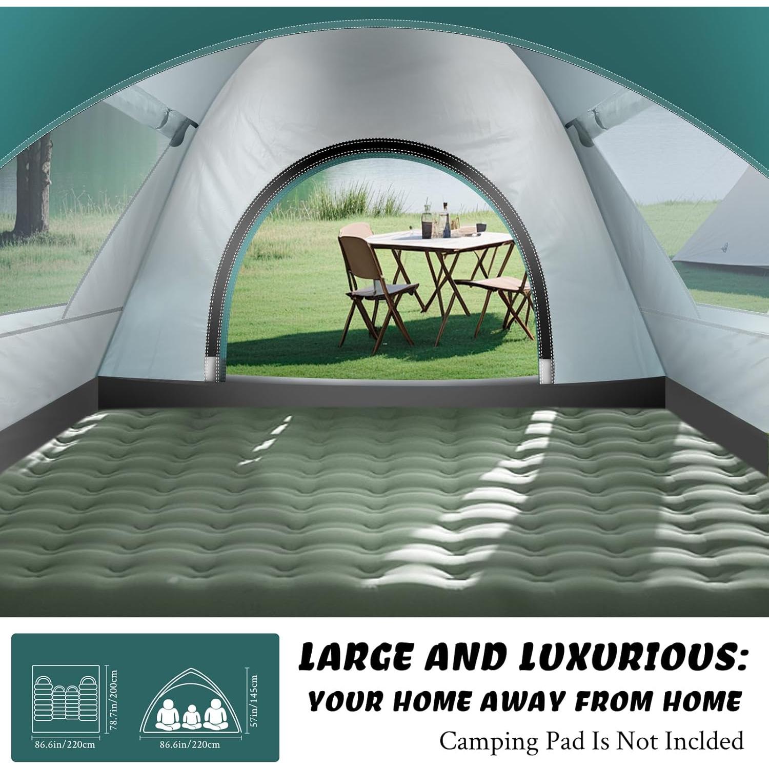 Carpa para Camping FUNANASUN Automática 2-3 Personas Impermeable