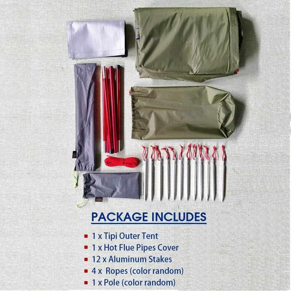 Tienda Tipi Preself T1 Mediana para 2 Personas Impermeable