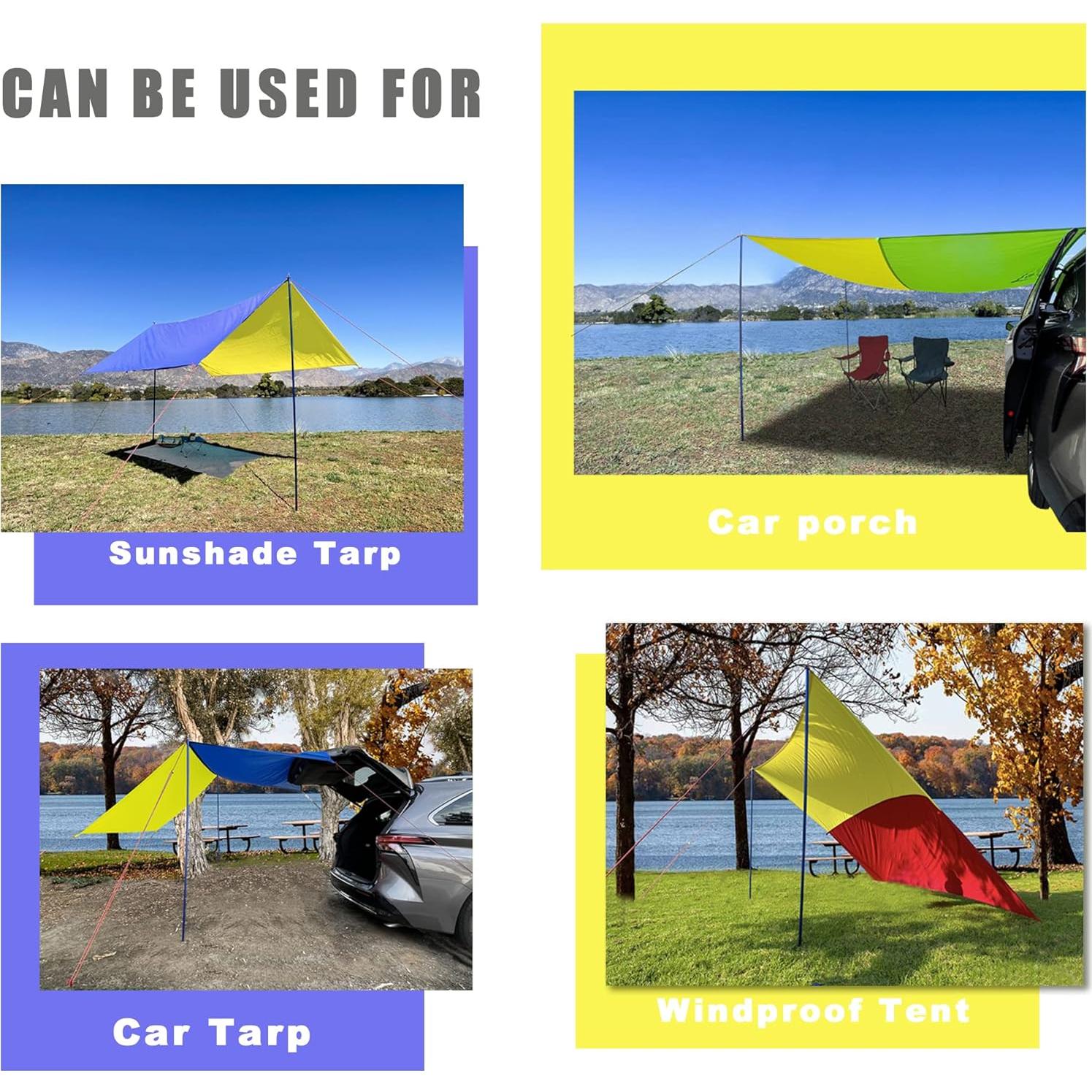 Tela Ripstop Nylon Repelente Al Agua Alion Home 2.74x4.57m