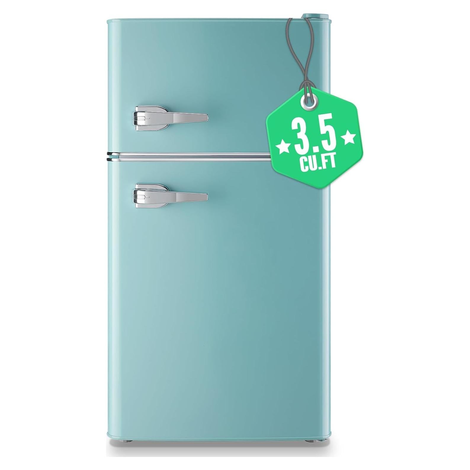 Refrigerador WANAI 99.86 Litros Retro Doble Puerta Azul