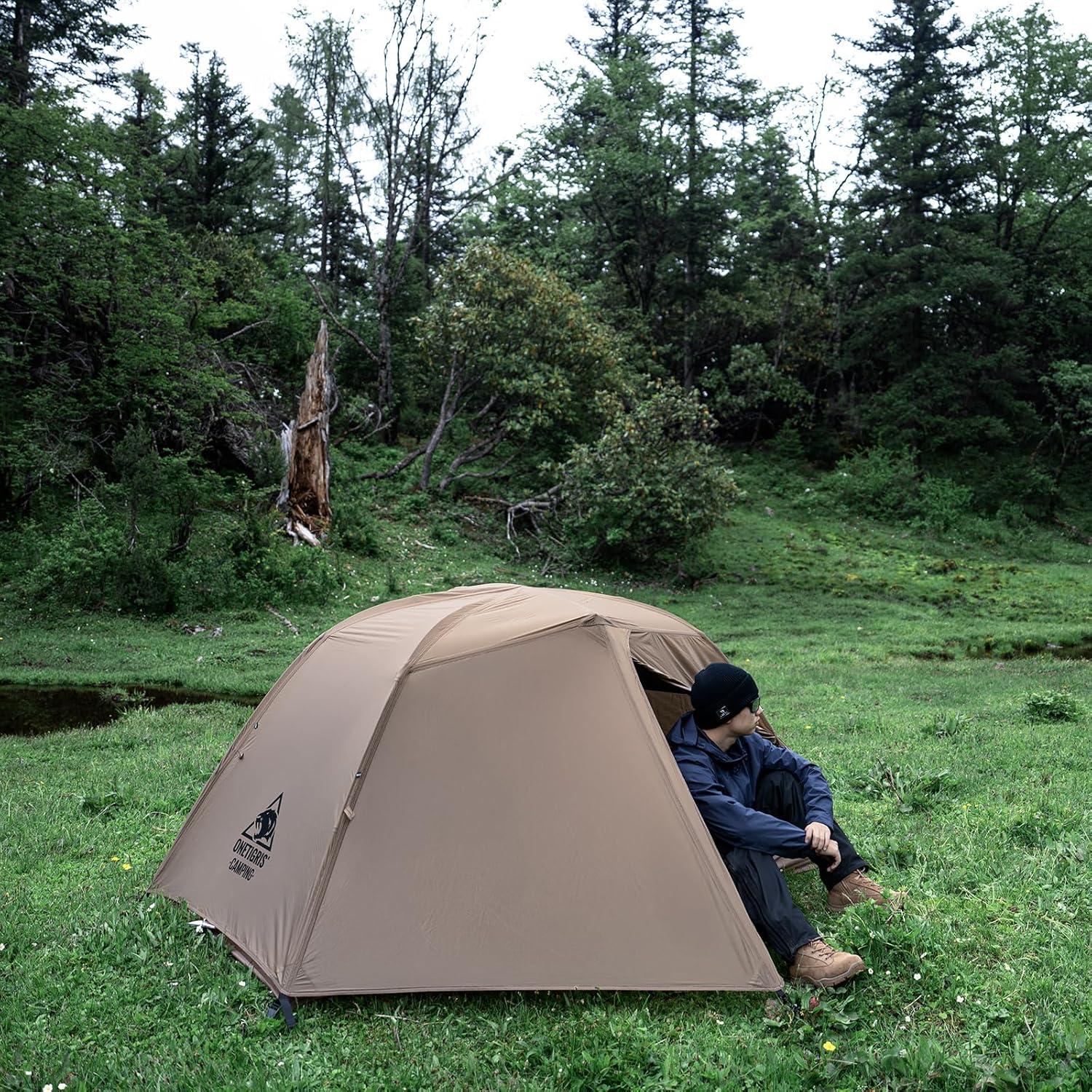 Tienda de Camping OneTigris COSMITTO 2.0 para 1 Persona - Impermeable y Ligera