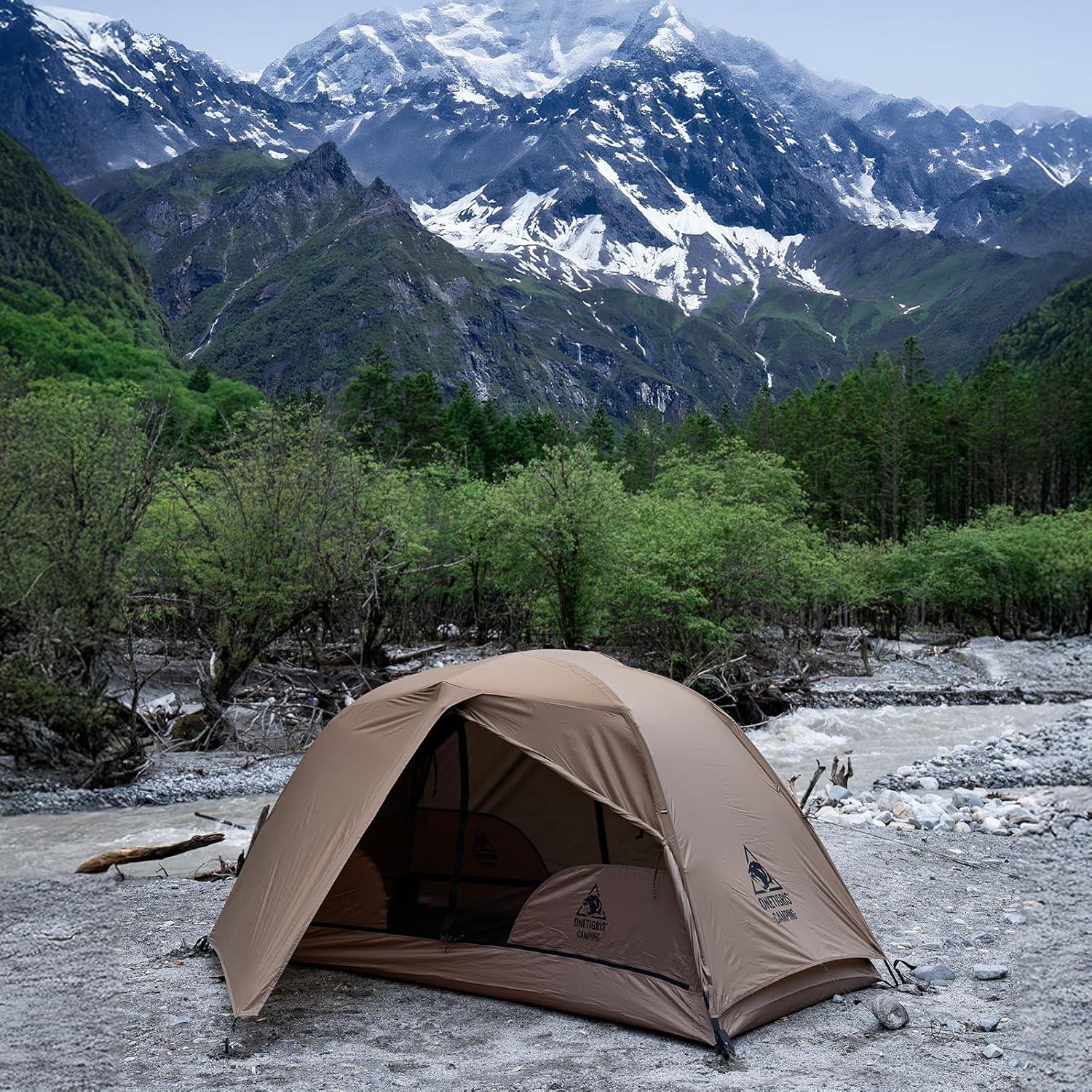 Tienda de Camping OneTigris COSMITTO 2.0 para 1 Persona - Impermeable y Ligera