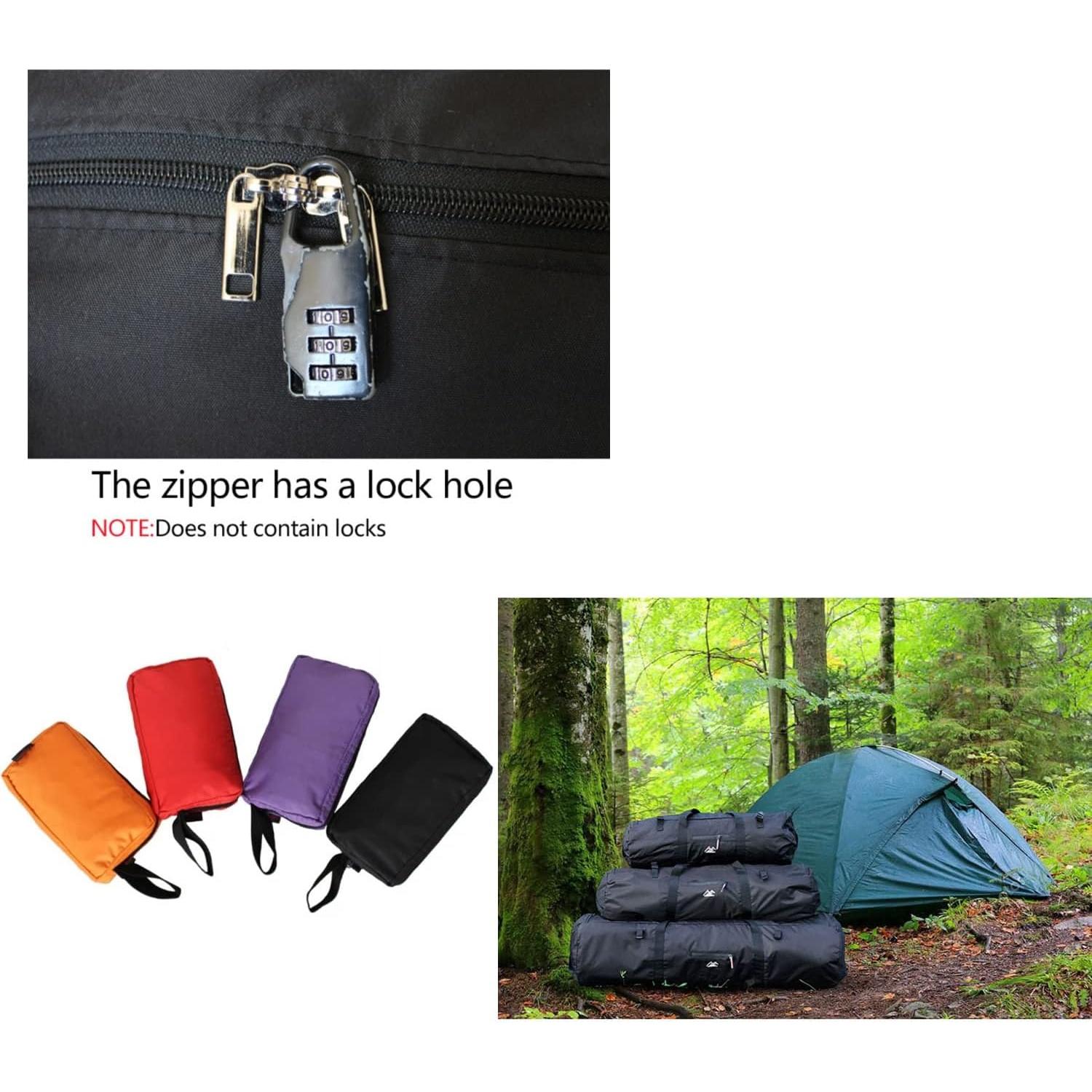 Bolsa de Transporte para Carpa Plegable YASHALY 90x30x30cm Púrpura