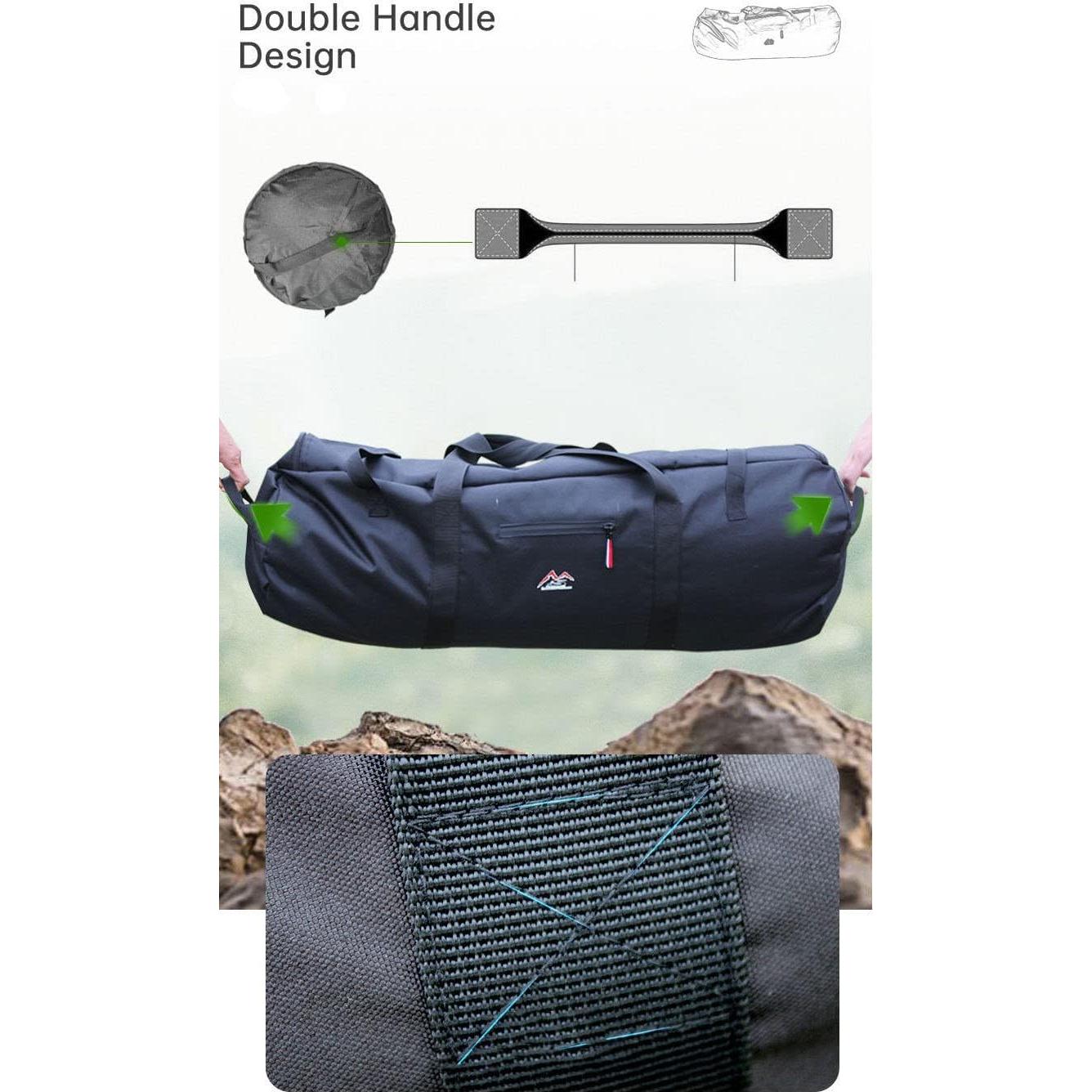 Bolsa de Transporte para Carpa Plegable YASHALY 90x30x30cm Púrpura