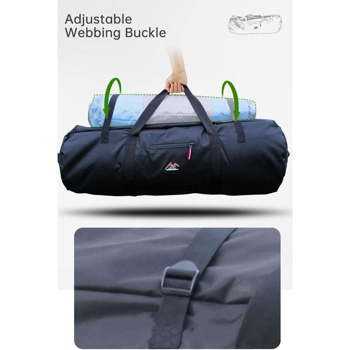 Bolsa de Transporte para Carpa Plegable YASHALY 90x30x30cm Púrpura