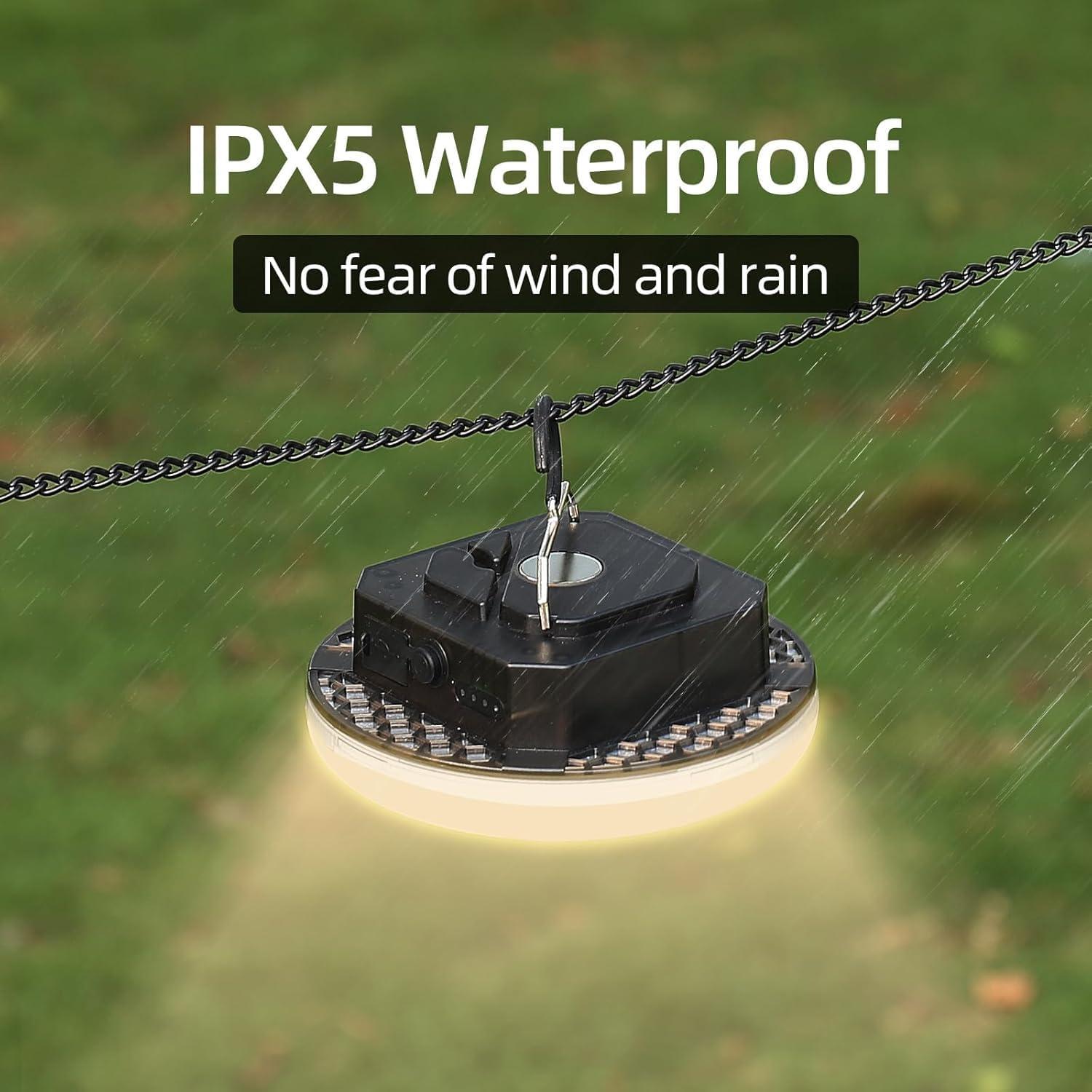 Luz de Camping Colgante Trliradyn 12000mAh 4000LM IPX5