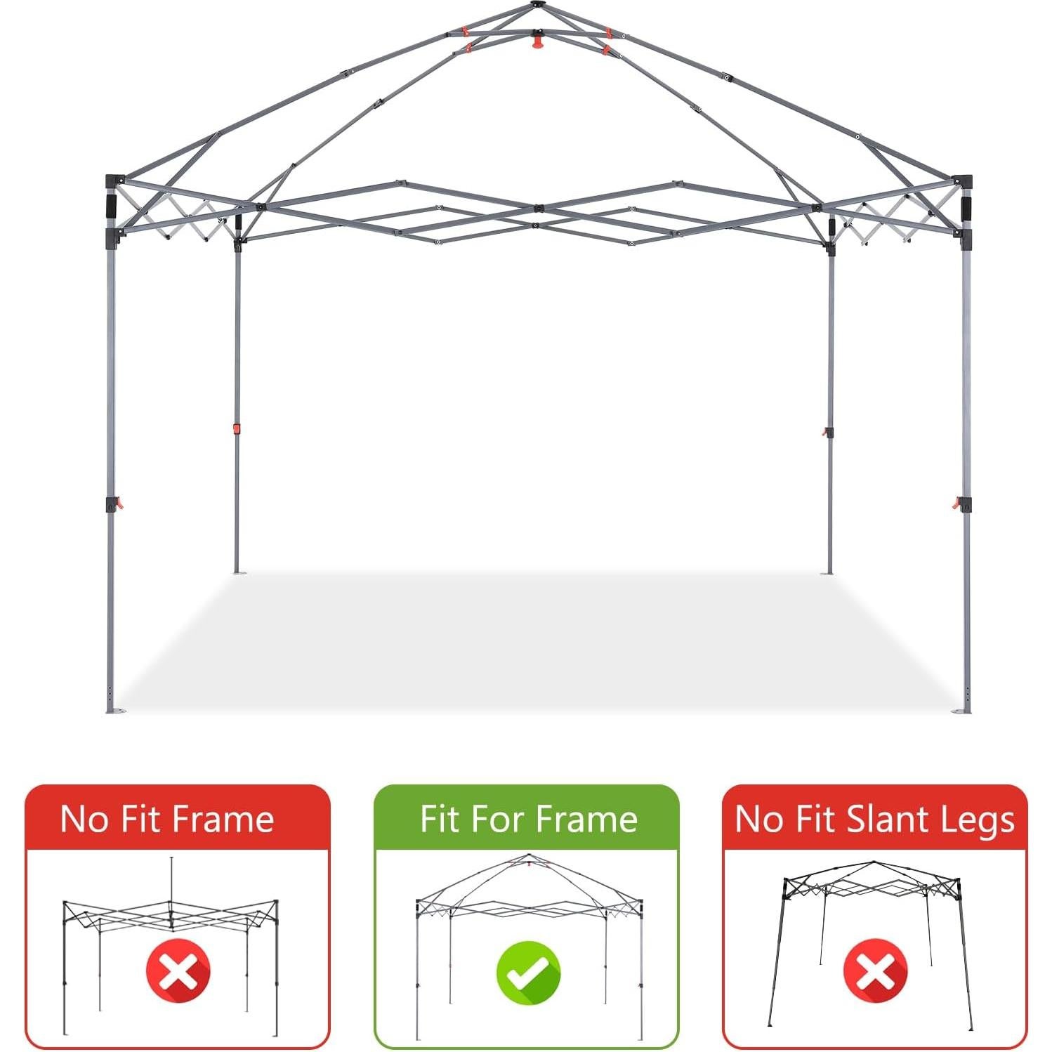 Tapa de Repuesto para Carpa Plegable ABCCANOPY 3x3m Gris