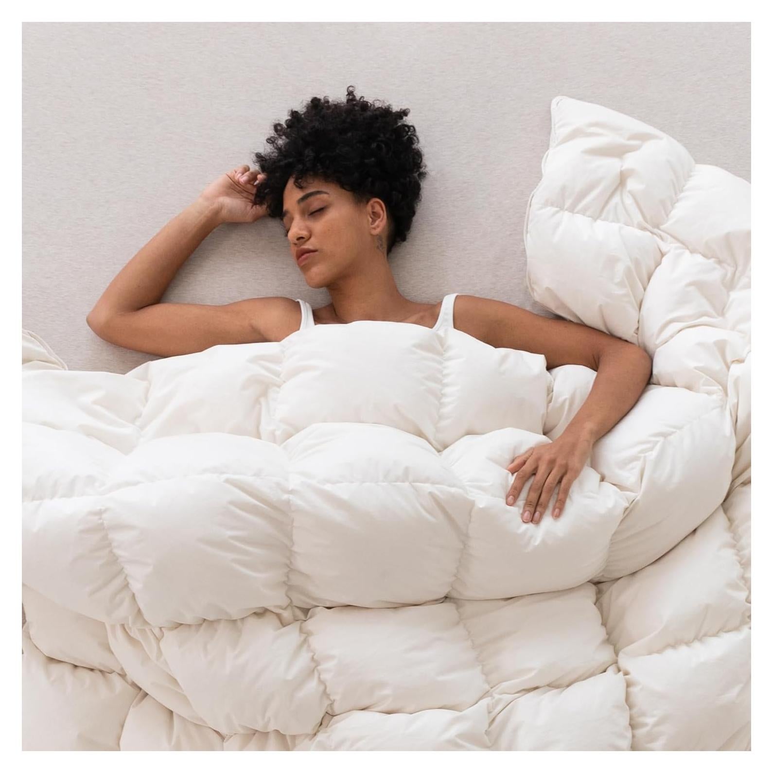 Edredón de Plumas de Ganso Tres Gansos King 750 Relleno