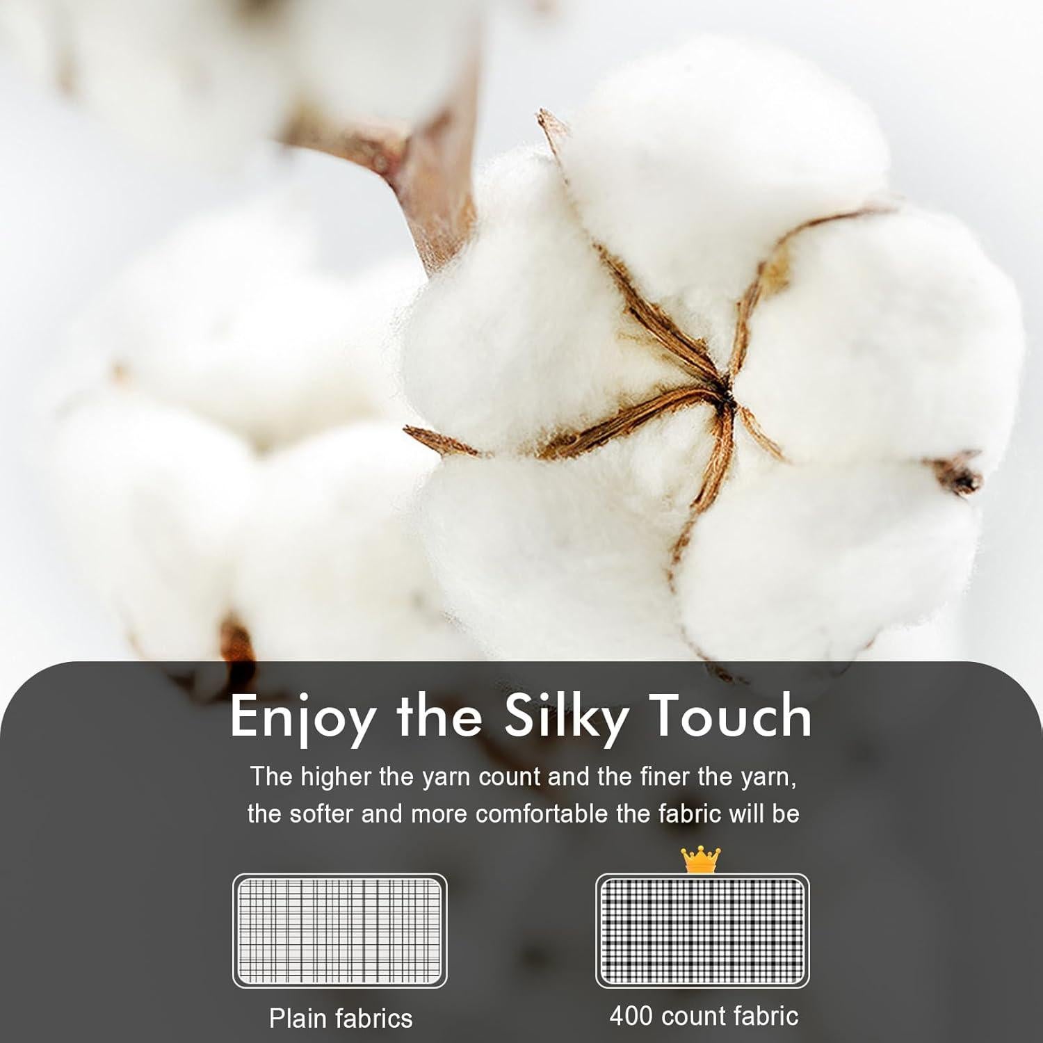 Edredón de Plumas de Pato KUSNUG King 269x229 cm Blanco