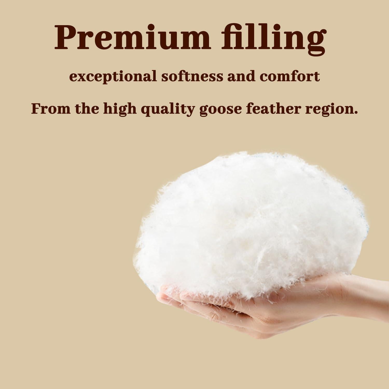 Edredón de Plumas de Ganso Warmcloud Individual 172x229 cm