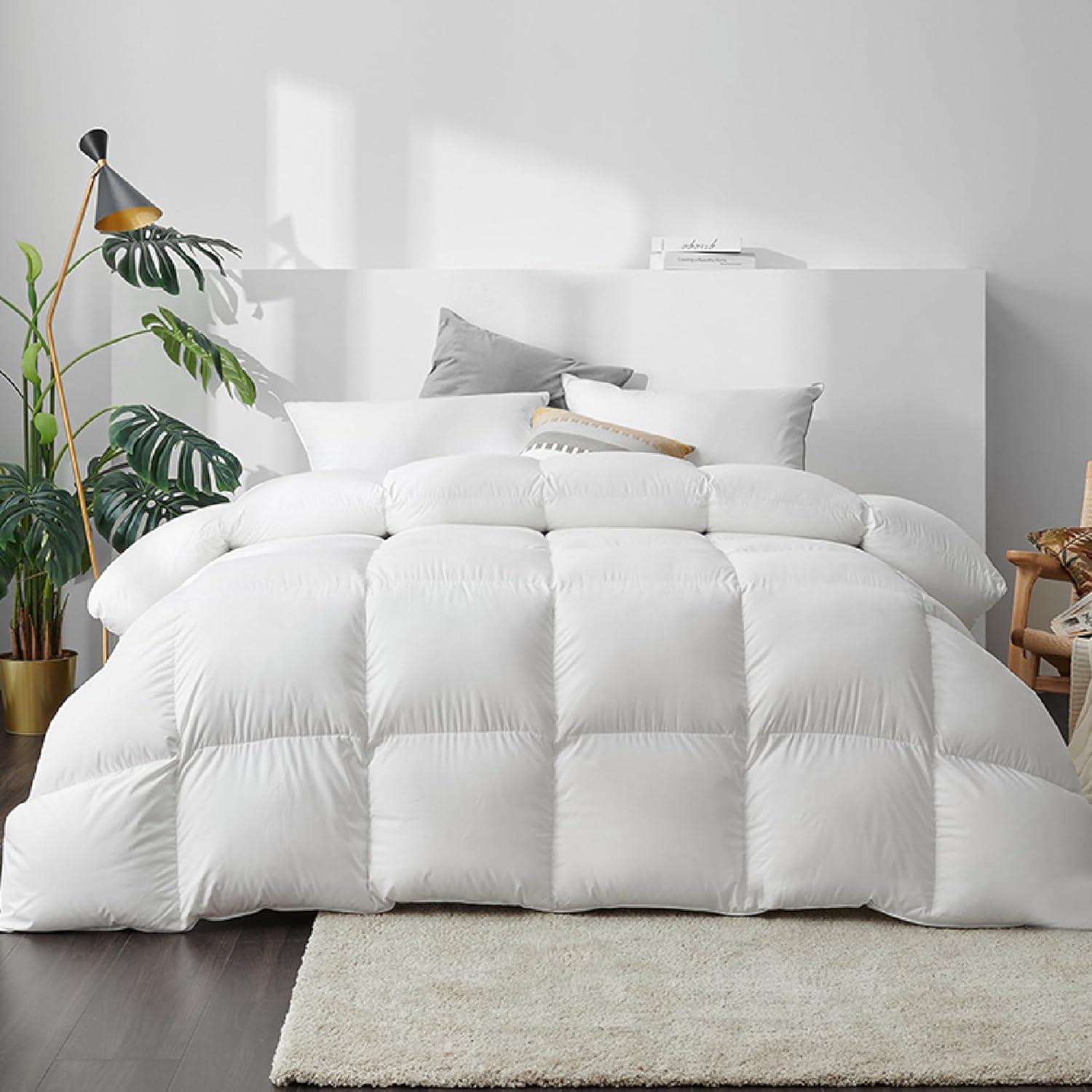 Edredón de Plumas de Ganso Highland Feather Rey 850 Relleno