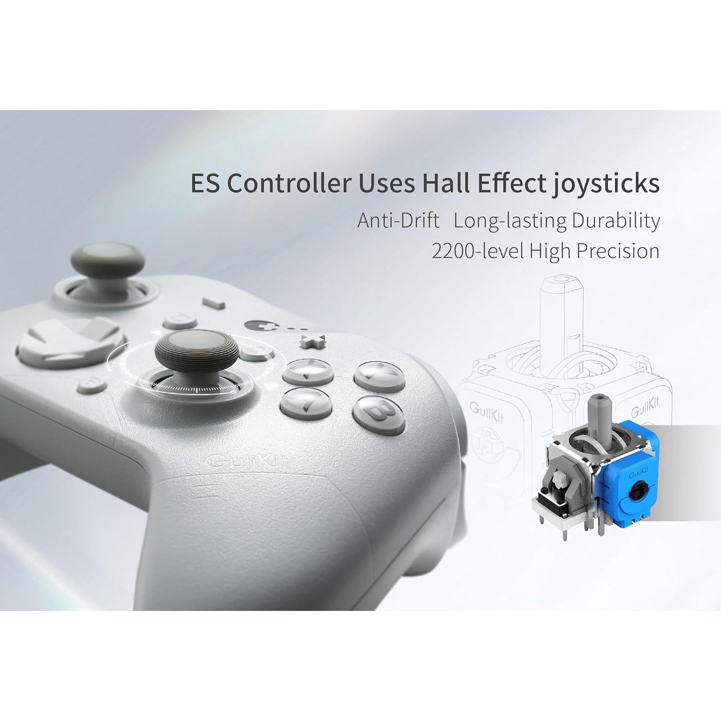 Controlador Inalámbrico GuliKit ES para E-sports 3.25ms