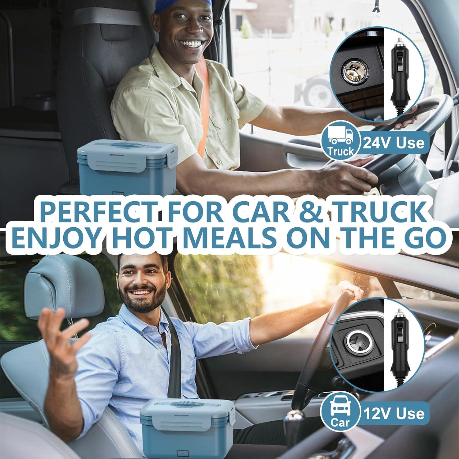 Caja de Almuerzo Eléctrica WisaKey 1.8L 100W Acero Inoxidable