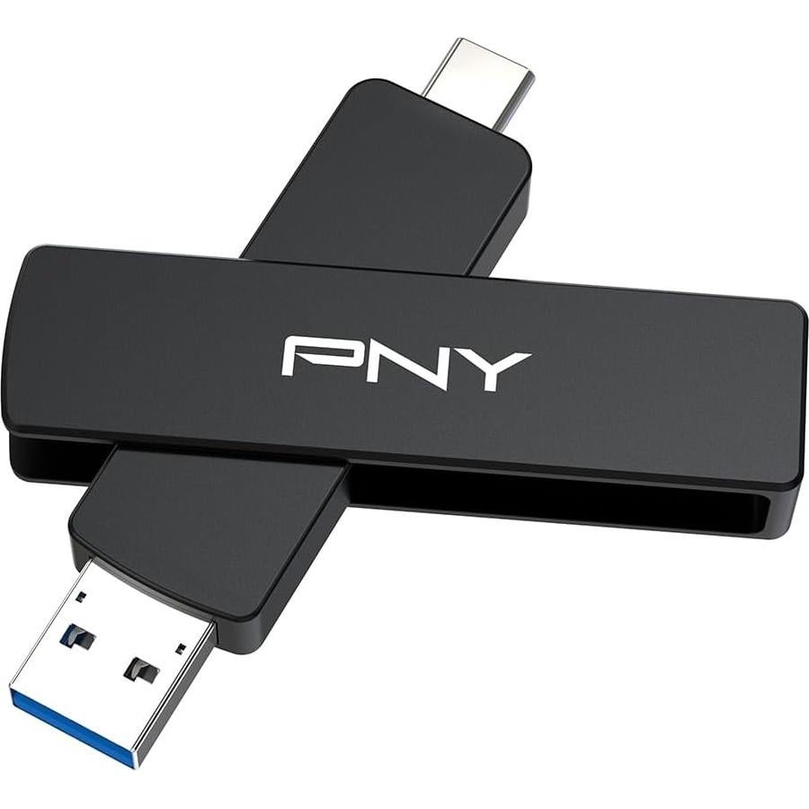 Unidad Flash PNY DUO LINK V3 1TB USB 3.2 Tipo-C y Tipo-A