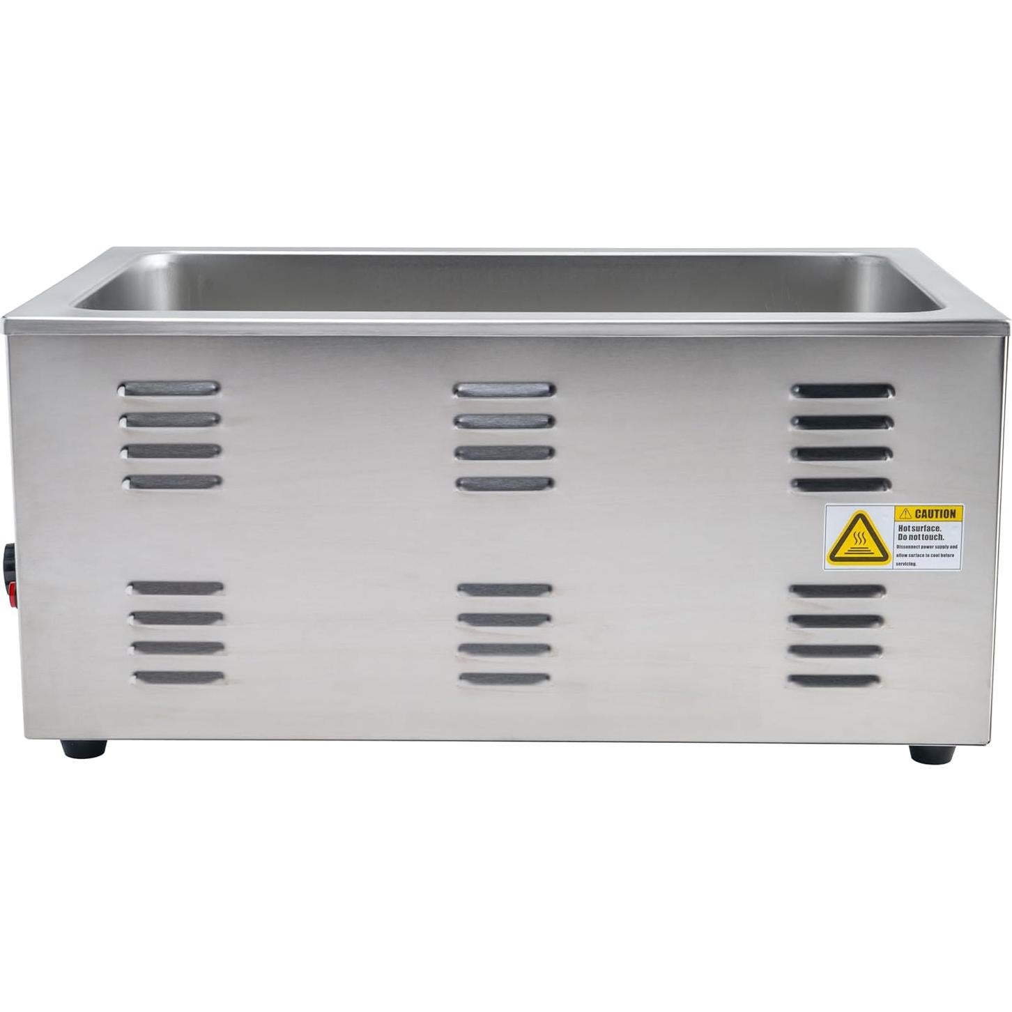 Calentador de Alimentos Eléctrico Winco FW-S600 1500W Acero Inoxidable