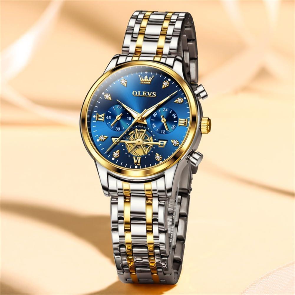 Reloj de Dama OLEVS YPF-S-L2897G-JL Acero Inoxidable 30m