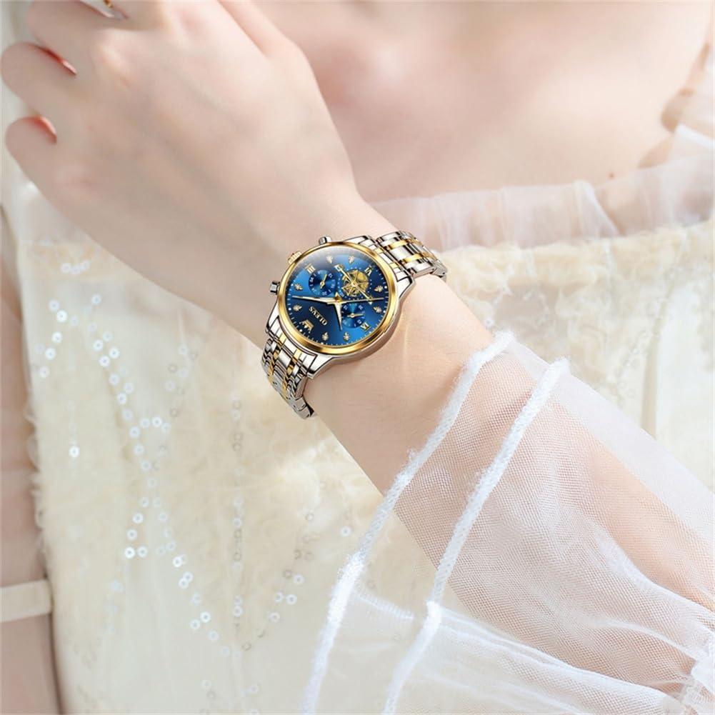 Reloj de Dama OLEVS YPF-S-L2897G-JL Acero Inoxidable 30m