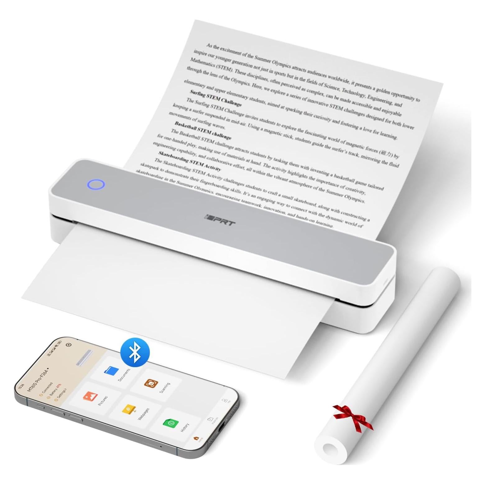 Impresora Térmica Portátil iDPRT MT610 Pro Bluetooth 300DPI